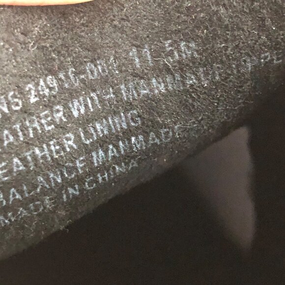 Stacy Adams Shoes Mens 11.5M Black Leather Wingtip Lace Up Derby Oxfords - Picture 8 of 10